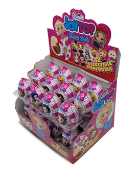 Пластиковое яйцо с кремом и игрушкой Tayas Mini Doll Кукла 24 шт (20 г)