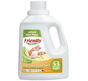 Органический жидкий стиральный порошок-концентрат Friendly Organic магнолия 1,57 литров (53 стирки)