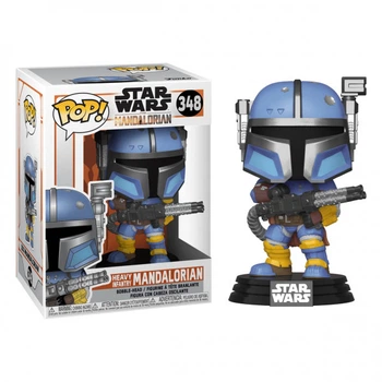 Фігурка Funko Pop Мандаларець Важка Піхота - Mandalorian Heavy Infantry №348 10 см Star Wars Зіркові війни Фанко Поп
