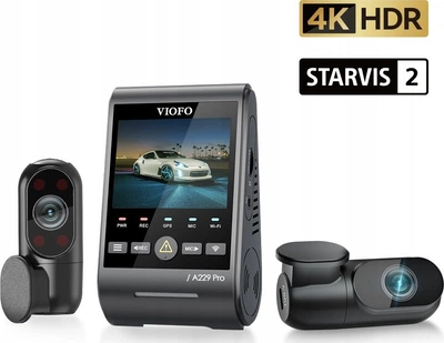 Автомобільний відеореєстратор Viofo A229 Pro 4K
