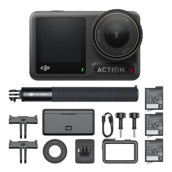 Екшн-камера DJI Osmo Action 4 Adventure Combo (CP.OS.00000270.01)