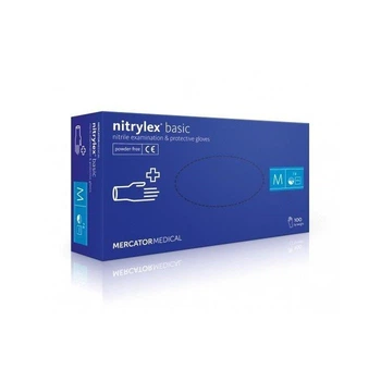 Перчатки нитриловые Nitrylex 100 шт М (2245)