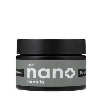 Лак матовий для гладкої шкіри "Nano formula" (4820291820714)