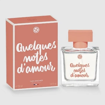 Женская парфюмированная вода Yves Rocher Quelques Notes d’Amour, 50 мл