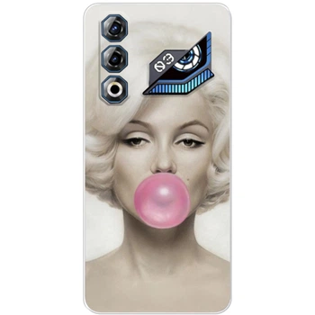 Силіконовий чохол BoxFace ZTE Nubia Neo 3 GT 5G Marilyn Monroe Bubble Gum (68870-up572)