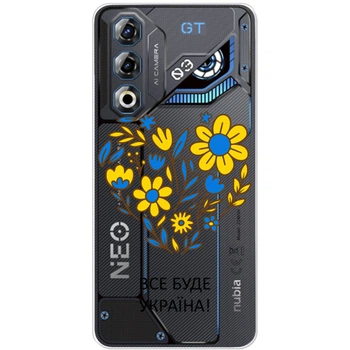 Силіконовий чохол BoxFace ZTE Nubia Neo 3 GT 5G Все буде Україна (68871-cc157)