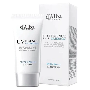 Сонцезахисний крем для обличчя d'alba waterfull essence sun cream spf 50+ pa++++ 50 мл
