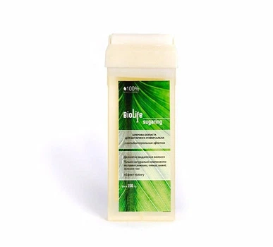 Безкислотная сахарная биопаста у картриджі BioLife Sugaring универсальная, 150 г