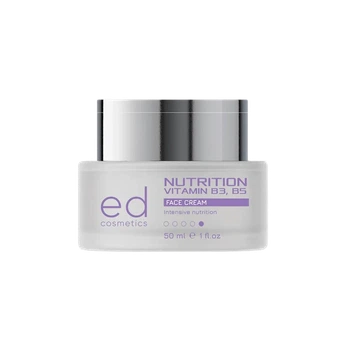 Крем для обличчя з вітамінами B3 B6 Nutrition Vitamin Face Cream ED Cosmetics 50 мл