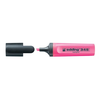 Маркер текстовыделитель Edding Highlighter 2-5 мм скошений Рожевий (345/09)