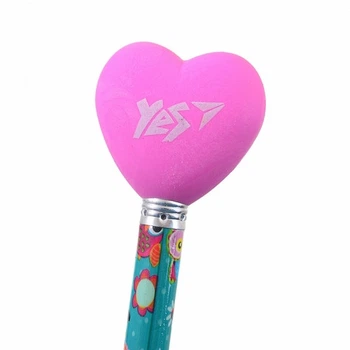 Ластик-насадка Yes Heart на олівець мікс 3 кольори (560500)