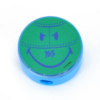 Точилка Yes Smiley World круглая (620355)