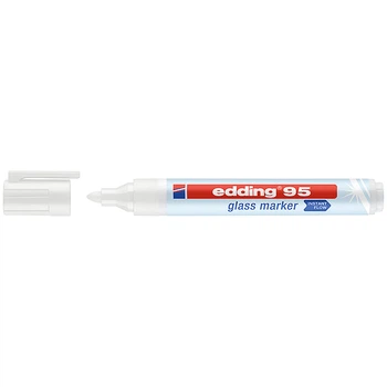 Маркер Edding Glass e-95 1,5-3 мм круглий білий