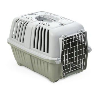 Переноска для собак и кошек до 18-ти кг MPS PRATIKO 2 Green 55*36*36 см (дверь металл)