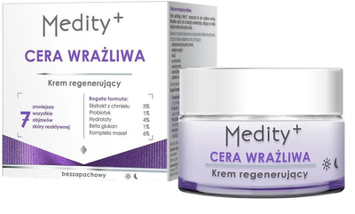 Крем для обличчя Medity+ регенеруючий 50 мл (5906323009148)