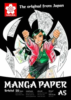 Альбом для рисования A5 Sakura MANGA Sakura 20л (8712079398491)