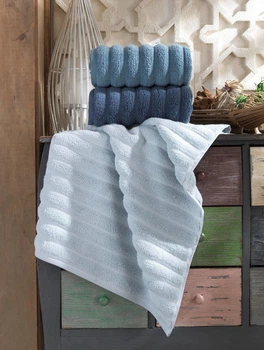 Набор полотенец Cestepe MicroCotton Delux Premium - Ezgi-7 70*140 (3 шт)