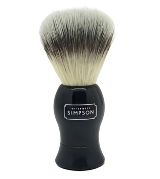 Помазок для гоління Alexander Simpson Bromley Platinum Synthetic Fibre Shaving Brush Ebony
