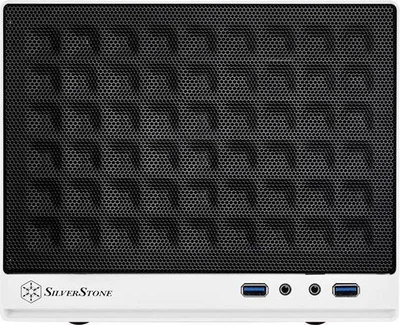 Корпус Silverstone Sugo SG13 Black&White Mesh (SST-SG13WB)