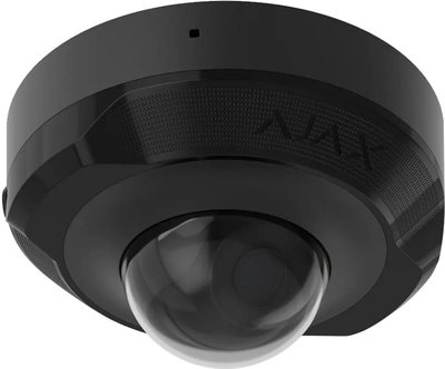 IP-камера Ajax DomeCam Mini 8 Мп, 2.8 мм Black (000039328)