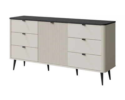 Комод MARLY REG 9 160х82х40 кашемір/сірий Jurek