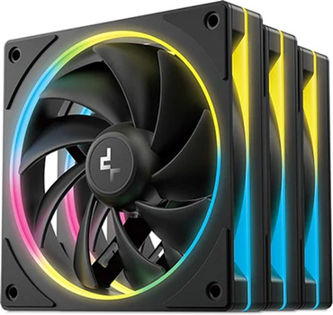 Набір вентиляторів Deepcool FL12SE 3IN1 (R-FL12SE-BKAPN3-G)