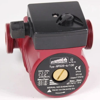 Циркуляционный насос Euroaqua GPS 25-6S/130 (с гайкой)