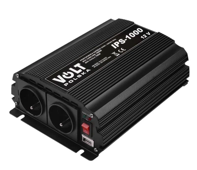 Перетворювач (інвертор) DC-AC Volt Polska IPS 1000 12/230V 700/1000W (3IPS100012)