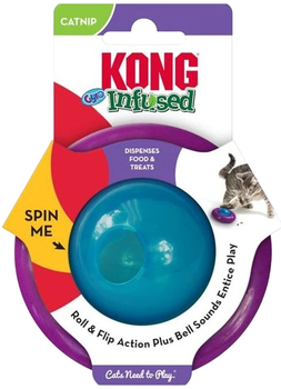 М'яч-іграшка KONG Cat Gyro для ласощів для котів (35585034393)