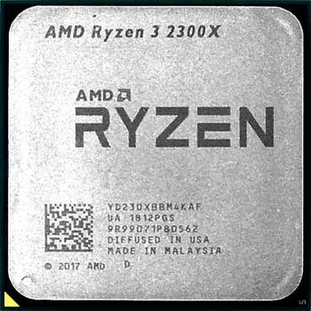 Процессор AMD Ryzen 3 2300X (YD230XBBM4KAF) (Socket AM4, 4T, 4.0 ГГц, Tray) Б/у