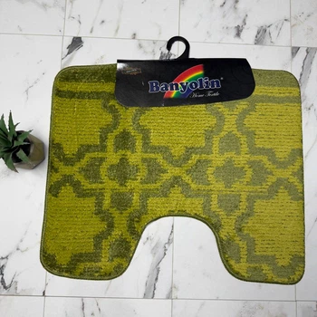 Килимок під унітаз ТМ Banyolin Classik 50х60см CLC202106 157-TGreen_U
