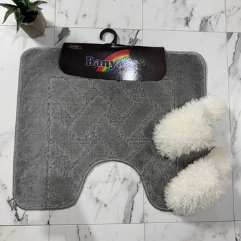 Коврик под унитаз ТМ Banyolin Classik 50х60см CLT31 191-L.Grey_U