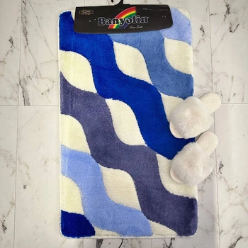 Килимок Banyolin Deluxe 60х100см DLX03_blue_1
