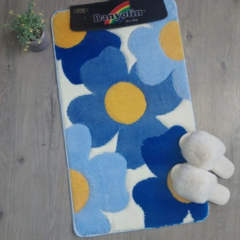 Килимок Banyolin Deluxe 60х100см DLX12_blue_1