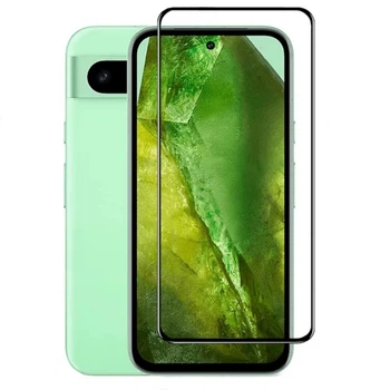 Захисне скло LUX для Google Pixel 8a повне проклеювання чорний