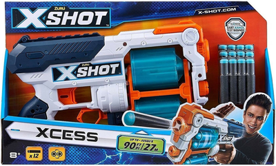 Blaster Zuru X-Shot Excel Xcess TK-12 36188Z (845218024185)