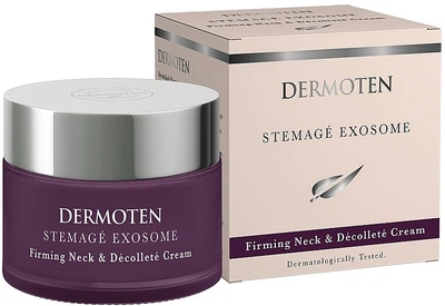 Крем для шеи и декольте укрепляющий со стволовыми клетками - Dermoten StemAge Exosome Firming Neck & Decollete Cream 50ml (1554185-44583389)