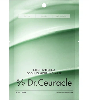 Маска для лица - Dr.Ceuracle Expert Spirulina Cooling Modeling Mask 30g (1520589-44692403)