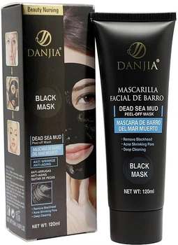 Чорна маска-плівка з мінералами Мертвого моря - Christian Danjia Black Mask 120ml (1548486-44328528)