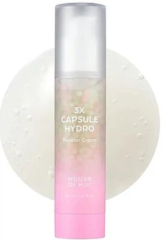 Капсульний багатофункціональний крем-бустер зволожуючий - House of Hur 3X Capsule Hydro Booster Cream 100ml