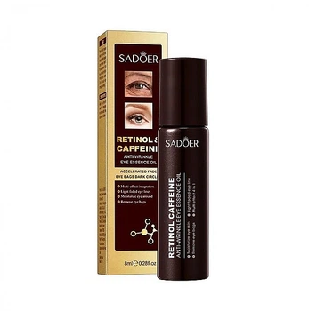 Крем-стік з ретинолом від темних кіл і зморшок під очима - Sadoer Retinol Anti-Wrinkle Eye Cream Stick 8ml
