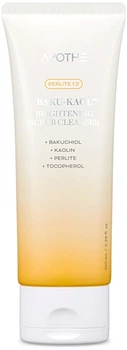 Гель-ексфоліант для сяйва з каоліном та бакучиолом - Apothe Baku-Kaol Brightening Scrub Cleanser 100ml.
