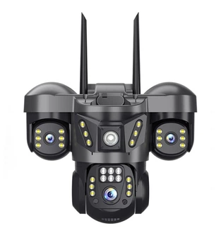 Видеокамера Wi-Fi 6 МП, ночное видение, микрофон и динамик, для Indoor/Outdoor