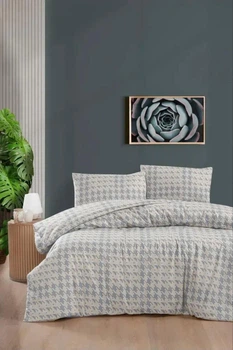 Комплект постельного белья First Choice фланель евро Sadora beige