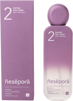 Антивіковий тонер для обличчя з пептидами - Nesepora Poptide Toner 120ml (1517630-40444850)
