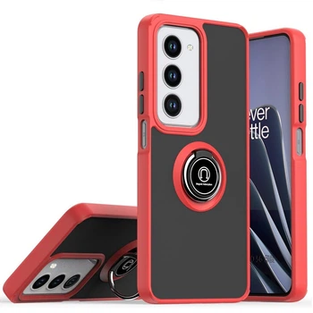 Чехол Fiji Colorframe для Xiaomi Redmi 15 матовый бампер с кольцом подставкой Red