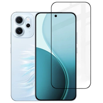 Защитное стекло Fiji Premium для Oppo Reno14 F / Reno14 FS полная проклейка Anti-Static черный