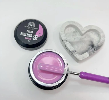 Гель для моделювання нігтів Global Fashion Color Builder Gel колір 06