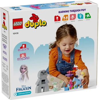 Конструктор LEGO DUPLO Ельза та Бруні у зачарованому лісі 31 деталь (10418) (955555908999871) - Уцінка