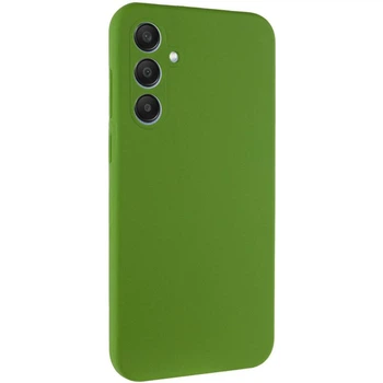 Чехол Накладна Silicone Cover Um VVave Full Camera Protective (AA) для Samsung Galaxy A57 5G Зелений / Dark green